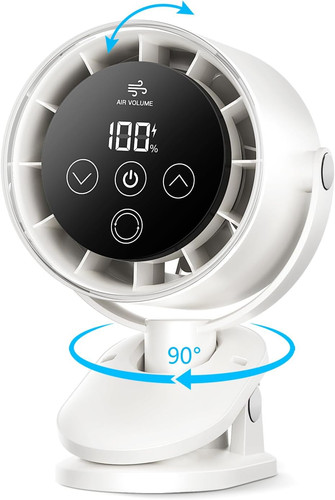 Mini ventilatore usb con clip - ventilatore,